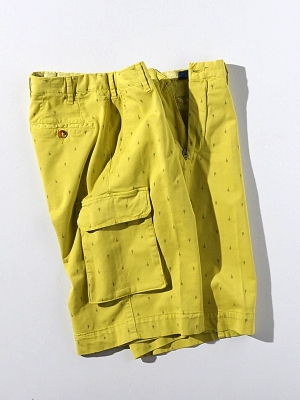 Vigano Cargo Shorts - Z Yellow