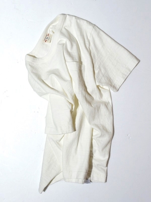 Oriental United Loopwheel T shirt - Off White