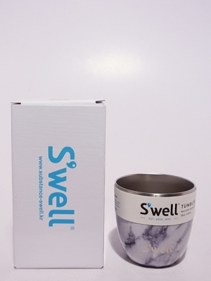Swell Bottle Tumbler Collection 10oz   - White Mable