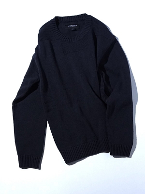 Eastlogue Square Neck Knit - Navy